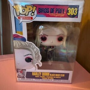 Funko Pop! Heroes Harley Quinn Black Mask Club Vinyl Figure